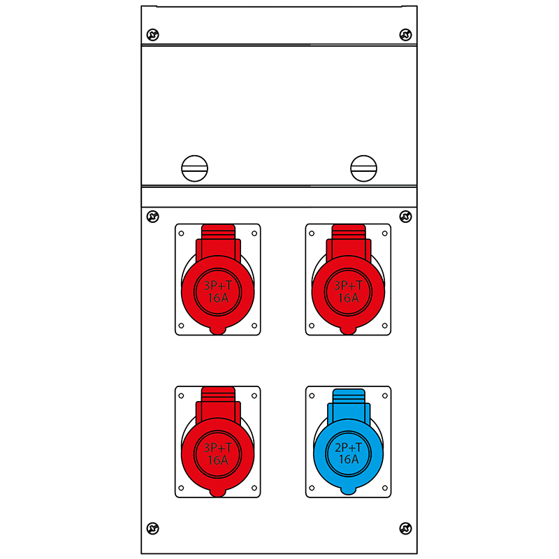 SCAME PARRE SPA - SCA632.4006-007 QUADRO DI DISTRIBUZIONE