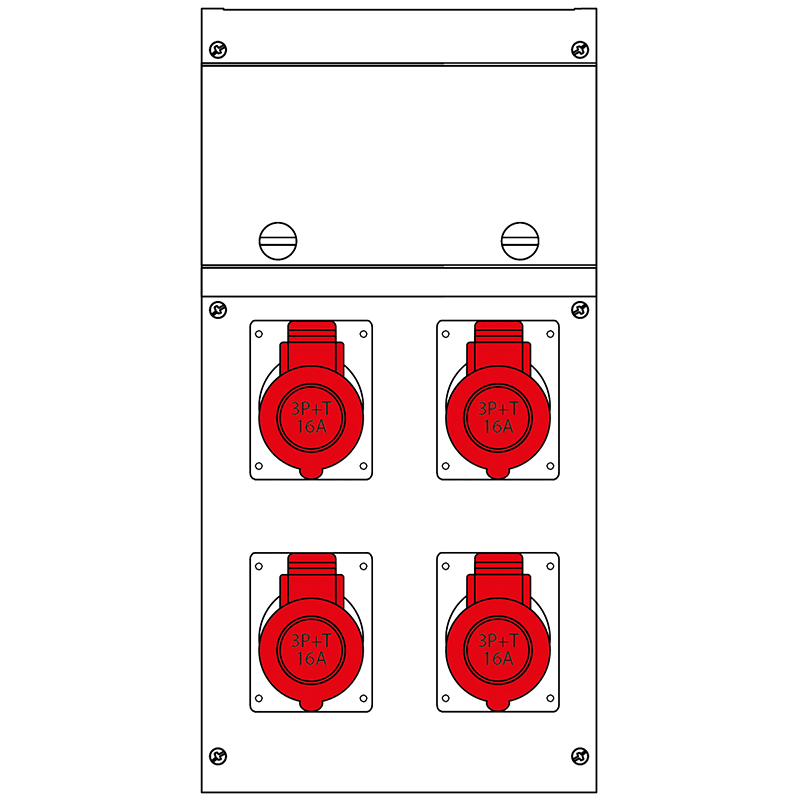SCAME PARRE SPA - SCA632.4005-013 QUADRO DI DISTRIBUZIONE