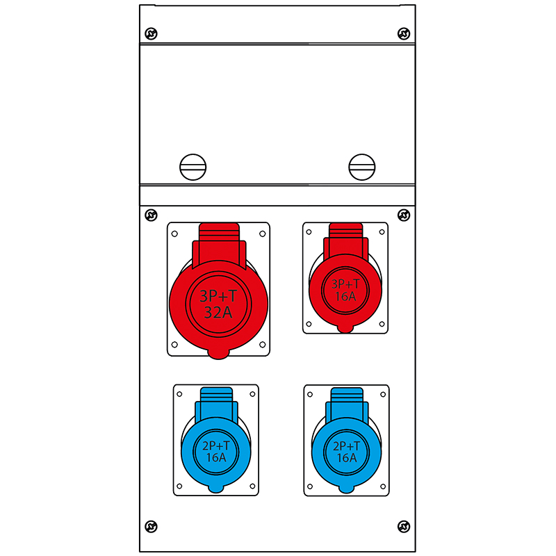 SCAME PARRE SPA - SCA632.4000-326 QUADRO DI DISTRIBUZIONE