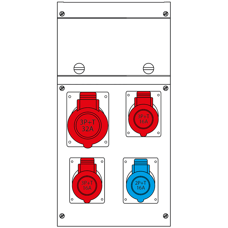 SCAME PARRE SPA - SCA632.4505-327 QUADRO DI DISTRIBUZIONE