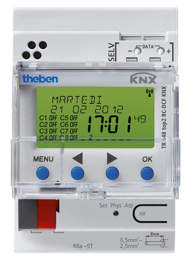 THEBEN SRL - THE6489210 TR 648 TOP2 RC-DCF KNX