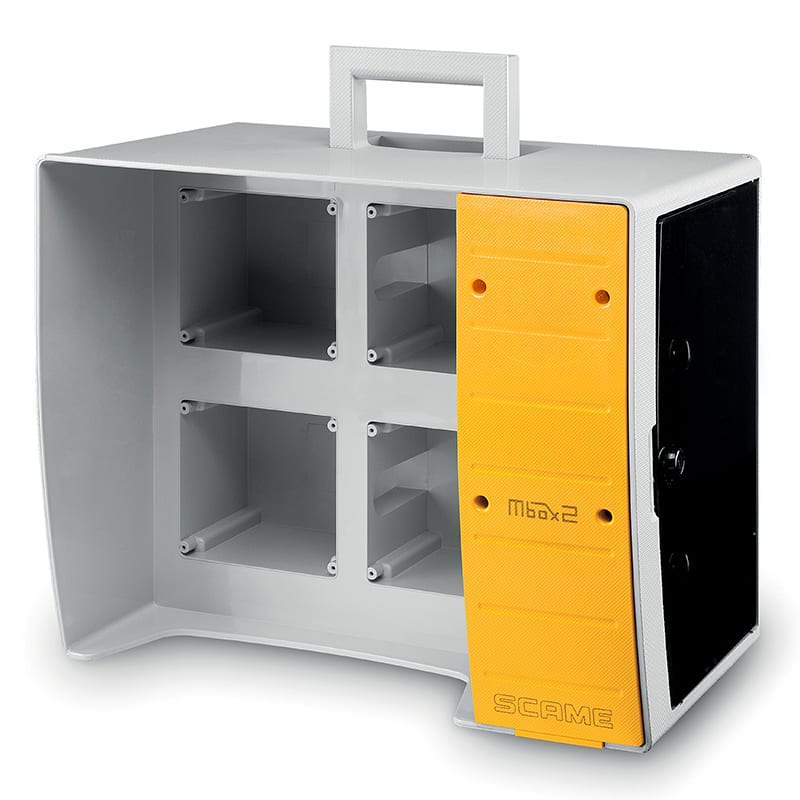 SCAME PARRE SPA - SCA656.0024-000 QUADRO MBOX2 VUOTO PER 4 PRESE OMNIA