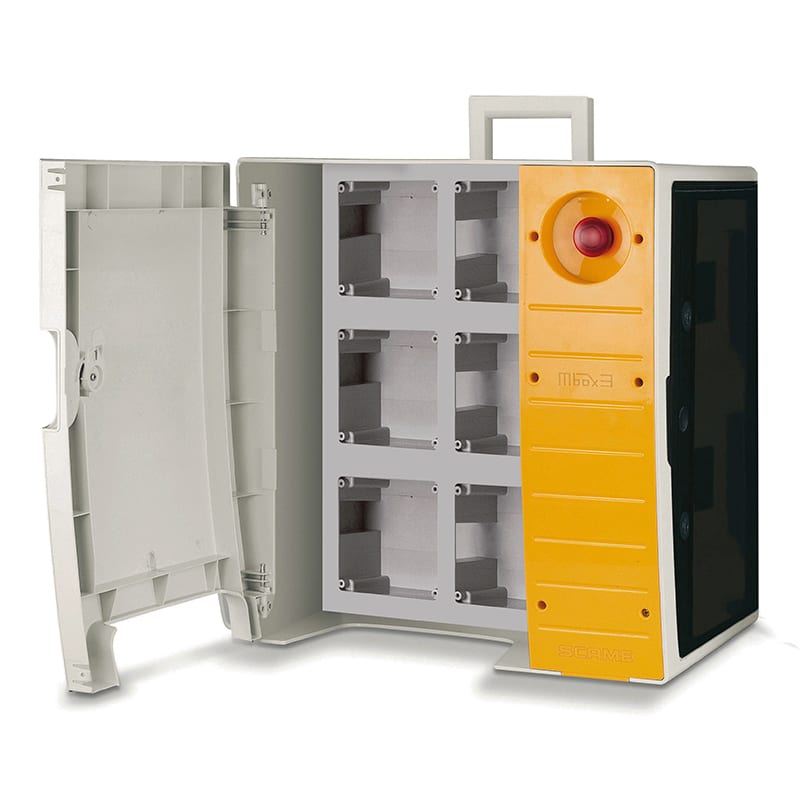 SCAME PARRE SPA - SCA657.0936-000 QUADRO MBOX3 VUOTO X 6OMNIA C/PORTA + EM