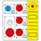 SCAME PARRE SPA - SCA657.5935-018 QUADRO DI DISTRIBUZIONE ASC