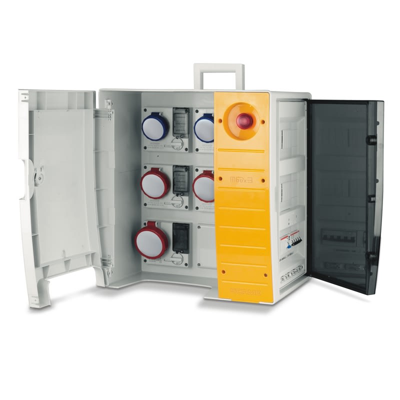 SCAME PARRE SPA - SCA657.6035-776 MBOX3 CON MORSETTIERA PRESE C/FUSIBILI