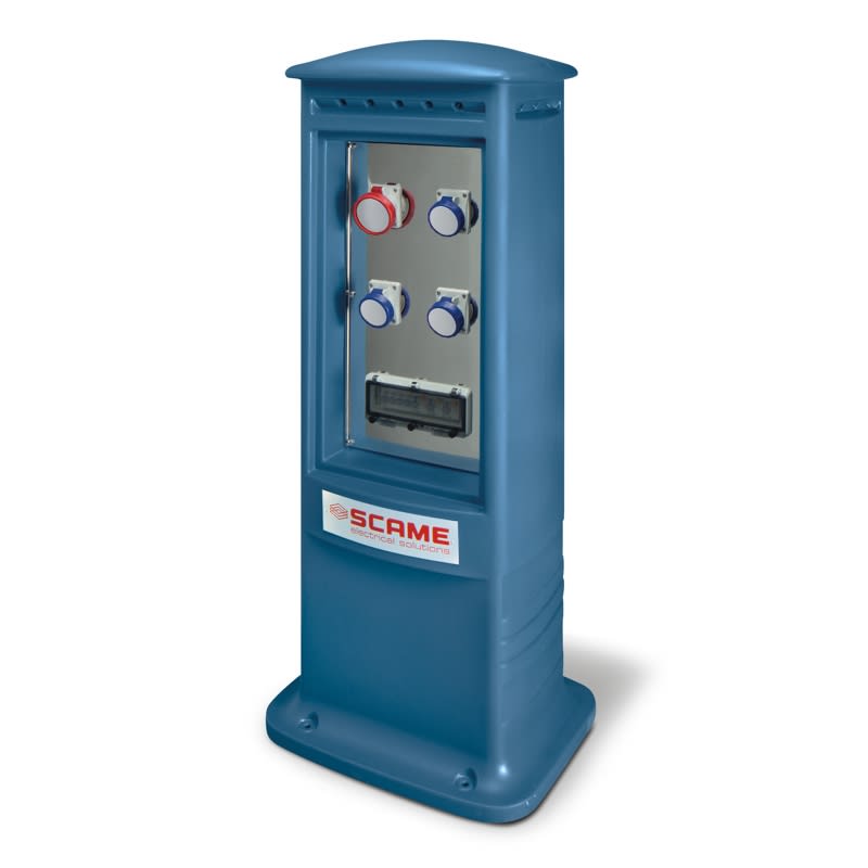 SCAME PARRE SPA - SCA659.SC5121-01 COLONNINA KIOSK SMART C 2BLU OPTIMA