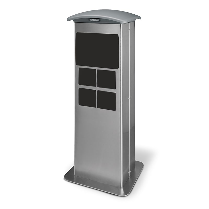 SCAME PARRE SPA - SCA659.DB5081-00 EROGATORE DOMINO VUOTO INOX