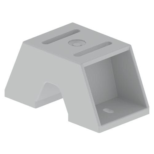 UNEX APARELLAJE ELEC - UNY66155 66 SUPPORTO VERTICALE ISOL. GRIGIO 150 U