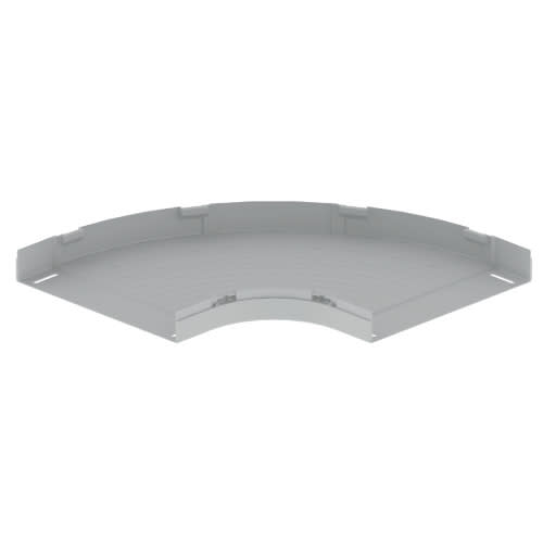 UNEX APARELLAJE ELEC - UNY66410 66 CURVA PIANA 90 GRIGIO 60X400 U23X