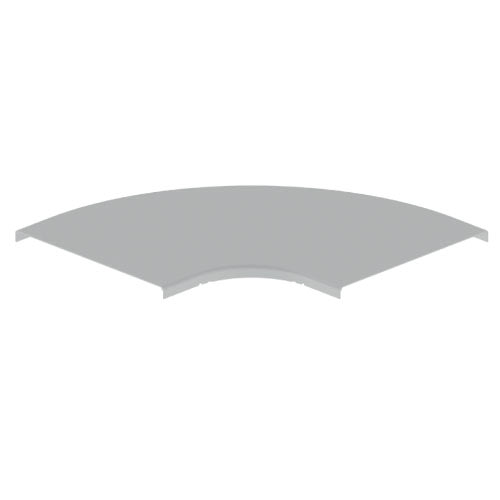 UNEX APARELLAJE ELEC - UNY66411 66 COPERCHIO CURVA PIANA 90 GRIG 400 U2