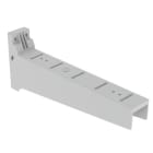 UNEX APARELLAJE ELEC - UNY66503 66 SUPPORTO ORIZZ. ISOL. GRIGIO 500 U23X