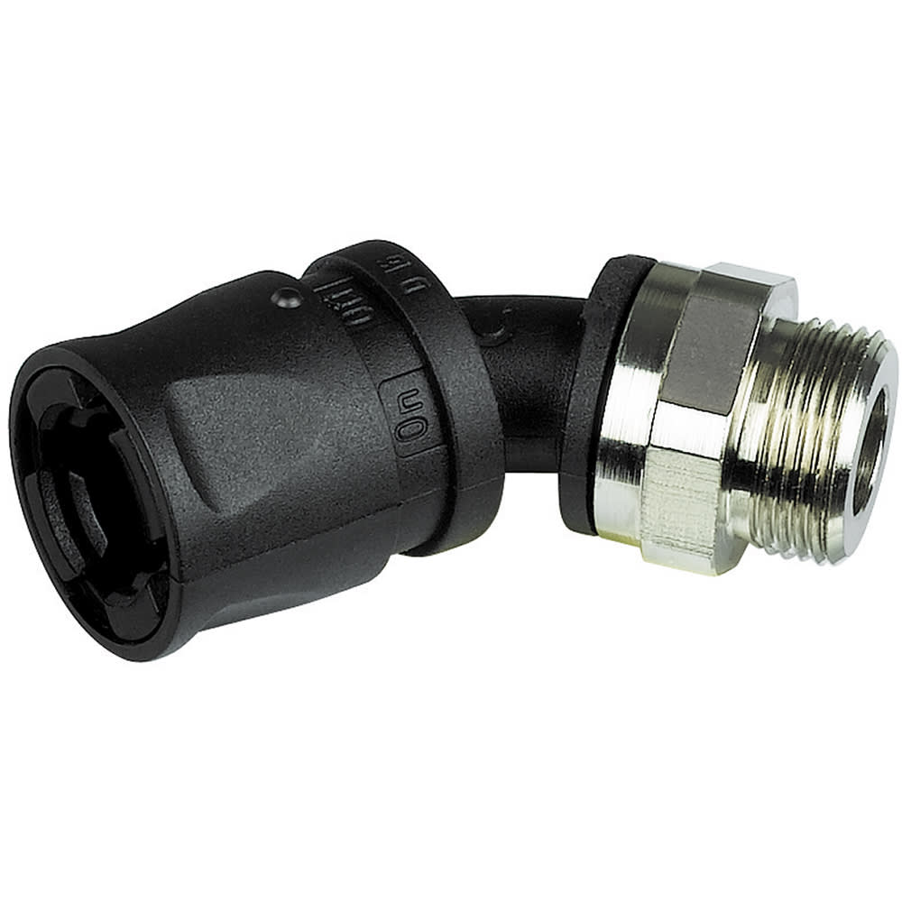 LEGRAND - LEG666848 LGP-Raccordo 45? METAL D12 M16 Nero