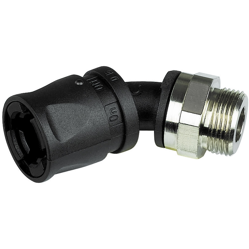 LEGRAND - LEG666850 LGP-RACCORDO 45? METAL D15 M20 NERO