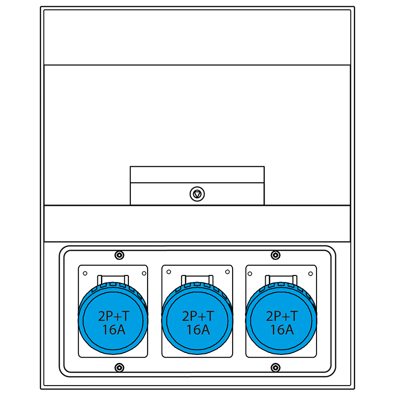 SCAME PARRE SPA - SCA671.3530-97 QUADRO DI DISTRIBUZIONE