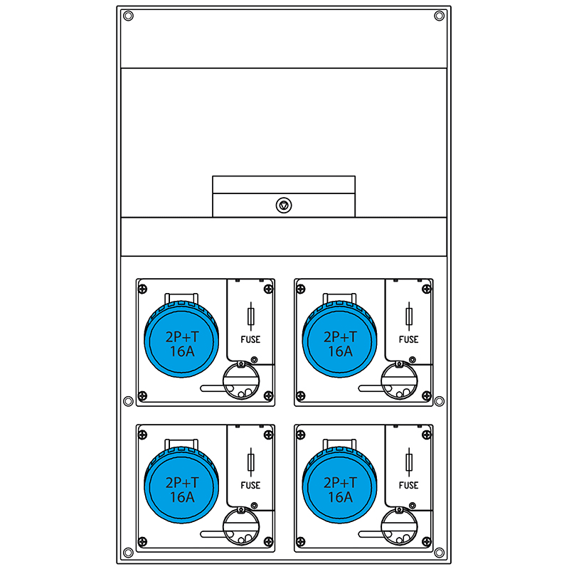 SCAME PARRE SPA - SCA670.6546-439 QUADRO DI DISTRIBUZIONE ASC