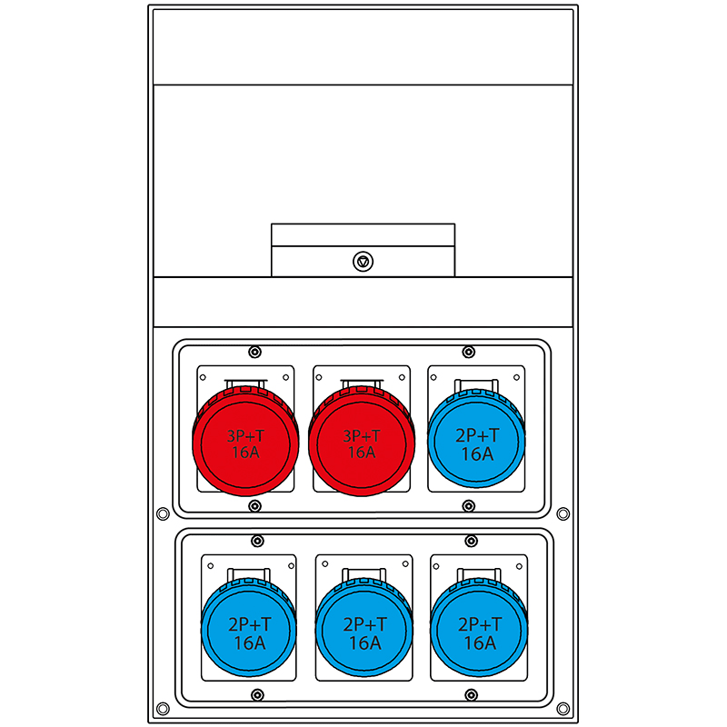 SCAME PARRE SPA - SCA670.6566-454 QUADRO DI DISTRIBUZIONE ASC