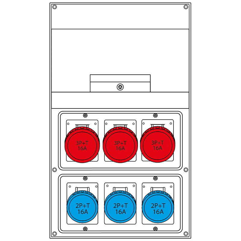 SCAME PARRE SPA - SCA670.6566-137 QUADRO DI DISTRIBUZIONE ASC