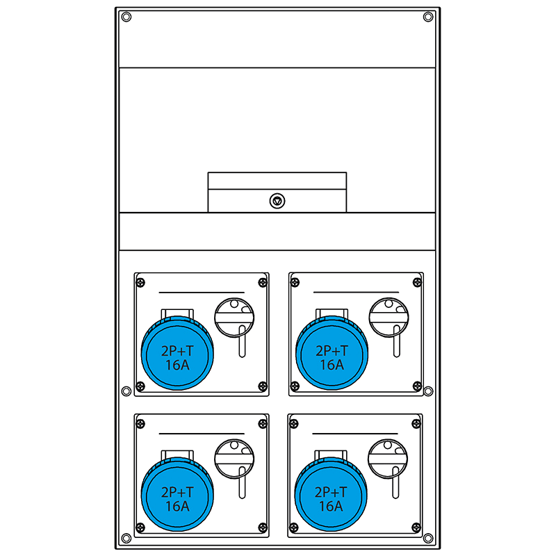 SCAME PARRE SPA - SCA671.6546-431 QUADRO DI DISTRIBUZIONE