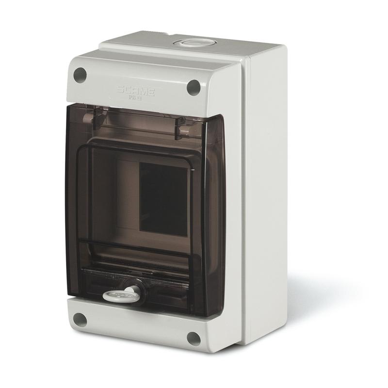 SCAME PARRE SPA - SCA672.2004.1102 CENTRALINO DOMINO 4 DIN + 2 MORSETTIERE