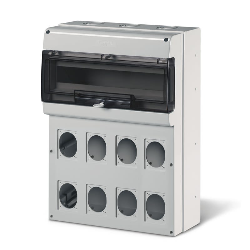 SCAME PARRE SPA - SCA672.5822.1102 CENTRALINO M550 24DIN 8 PRESE + 2MORS.