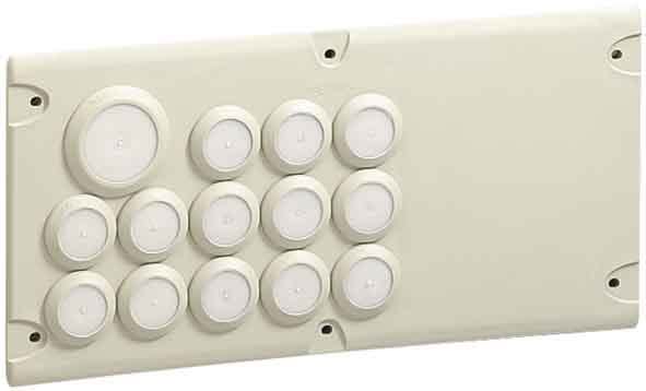 LEGRAND - LEG036494 QUADRI ACC.-PIASTRA CABSTOP 13+1