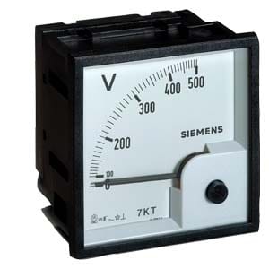 SIEMENS - SIE7KT10150Y AMPER. 72X72MM DA TA/5A SCALA 0-150A
