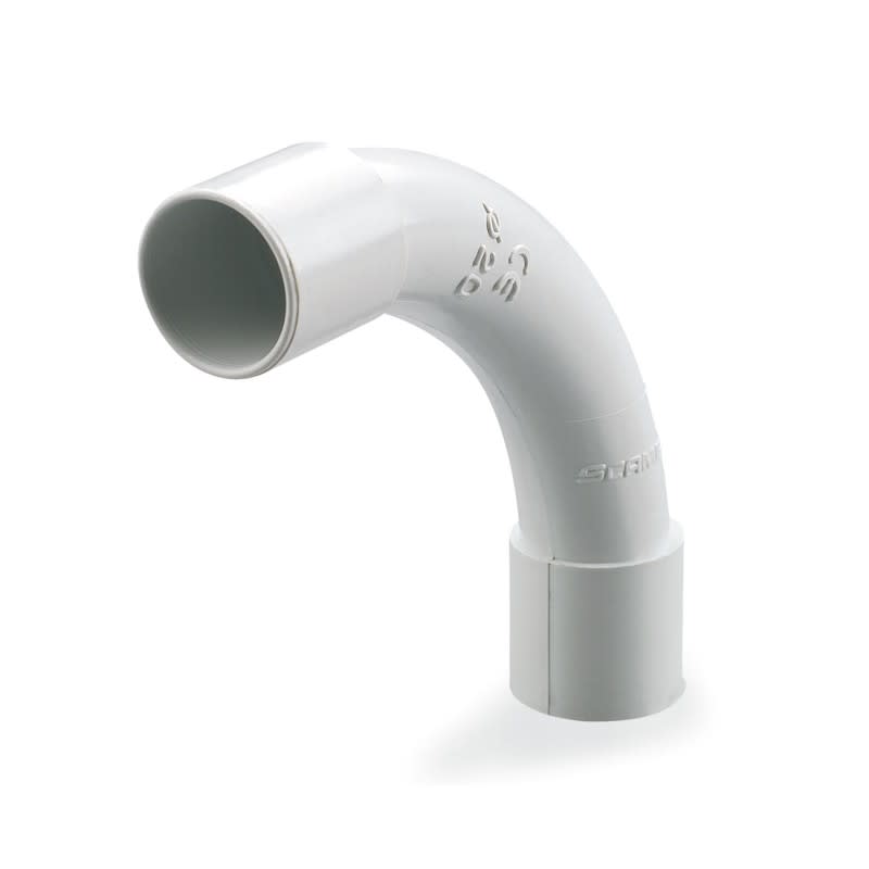 SCAME PARRE SPA - SCA862.925/G CURVA A 90 IP40 25MM CL-321 GRIGIO