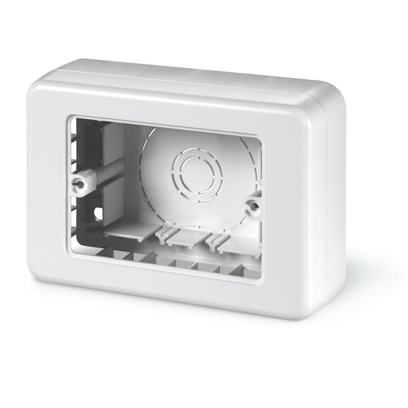 SCAME PARRE SPA - SCA876.PA8040 SCATOLA PORTA APPARECCHI 83,5XH43 BIANCA