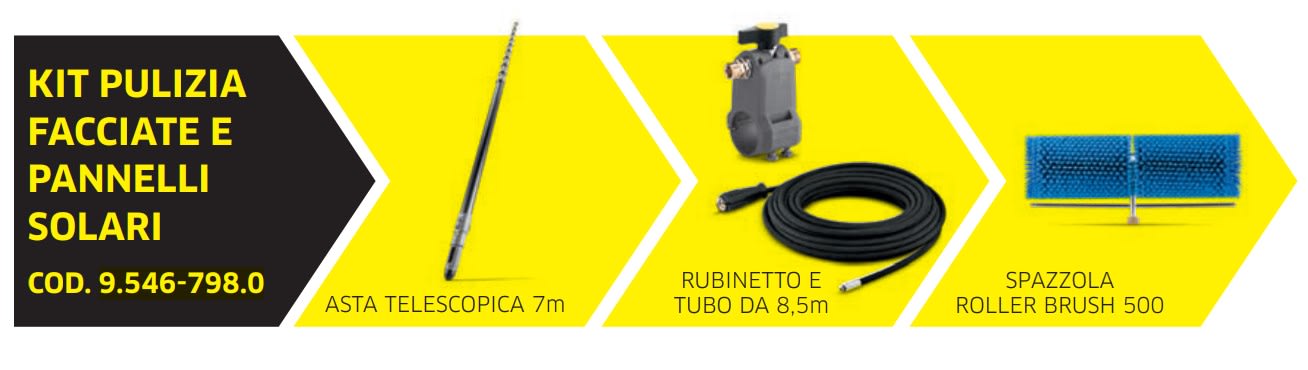 KARCHER SPA - KER9.546-798.0 Kit pulizia facciate e pannelli solari