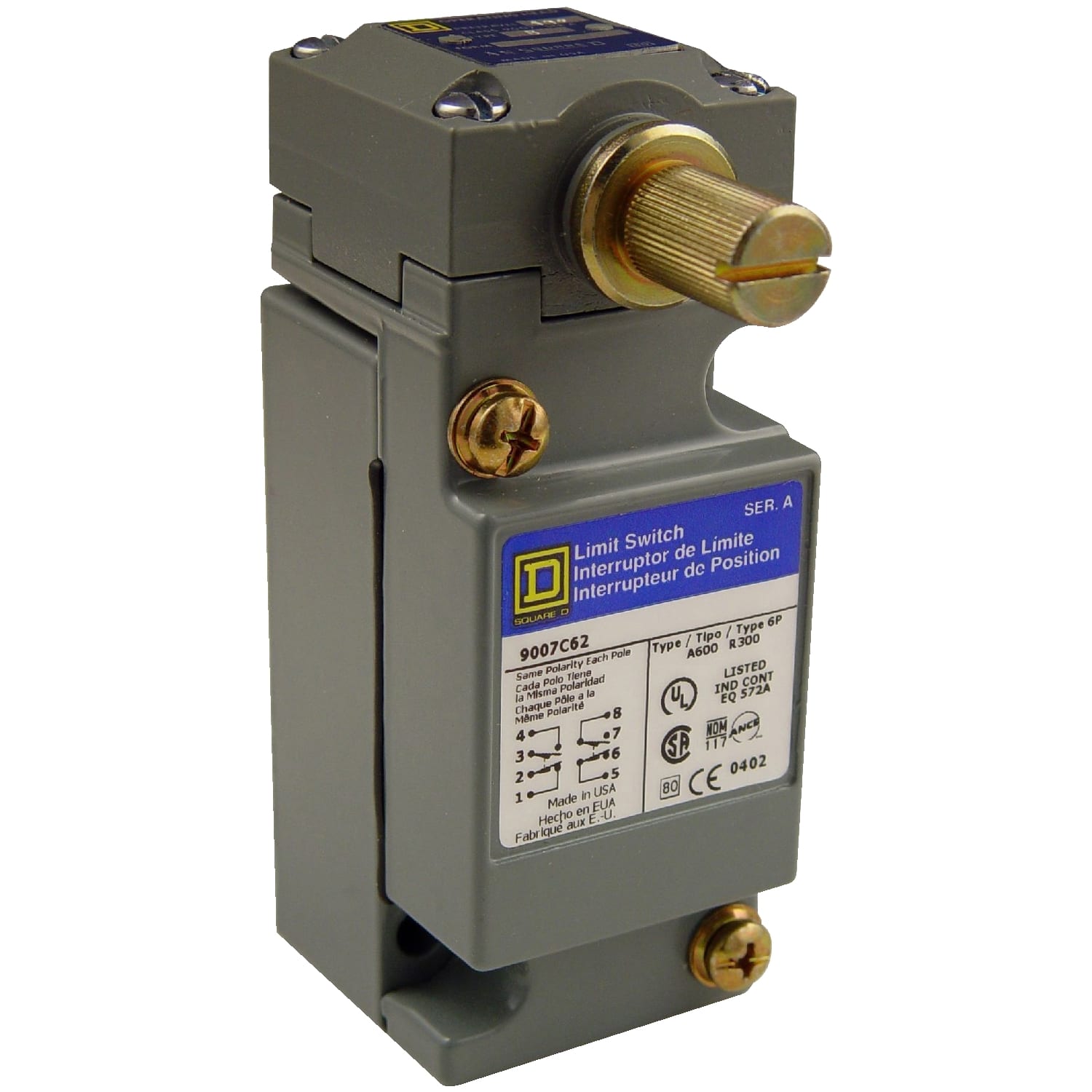 YAGEO TMSS ITALY SRL - TSI9007C62B2M11 FINECORSA 10A SQD