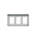 VIMAR SPA - VIW9231 CORNICE PER 3 MODULI 3X1 GRIGIO LUCE