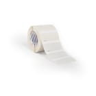 HELLERMANNTYTON Srl - HEE596-09896 Etichette autolaminanti a trasferimento termico Helatag 896, 25,40x19,05x57,10 mm bianco-trasparente