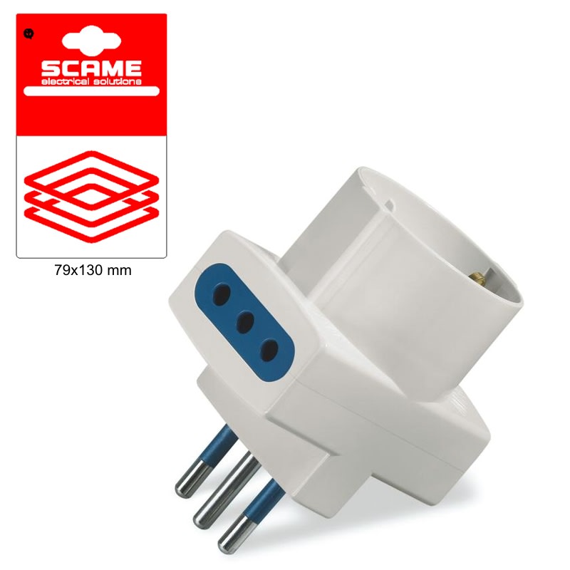 SCAME PARRE SPA - SCA999.12557 ADAT.BLUELINE P30+2PR.2P+T 10A