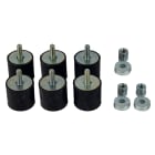 BAXI - BAXA7813623 ANTIVIBRANTI IN GOMMA 6PZ