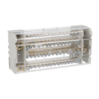 LOVATO - LOVACB4P125D15 RIPARTITORE DI POTENZA 4P 125A 15 CONN.