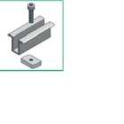 ALUSISTEMI - ALUATL006.80.3438 MORSETTO CENTRALE FISS. PANN. - CON VITE