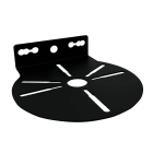 UNIERRE SRL UNIPERSO - URRAM3018FE Staffa acciaio dome d.160mm-piegata a 90