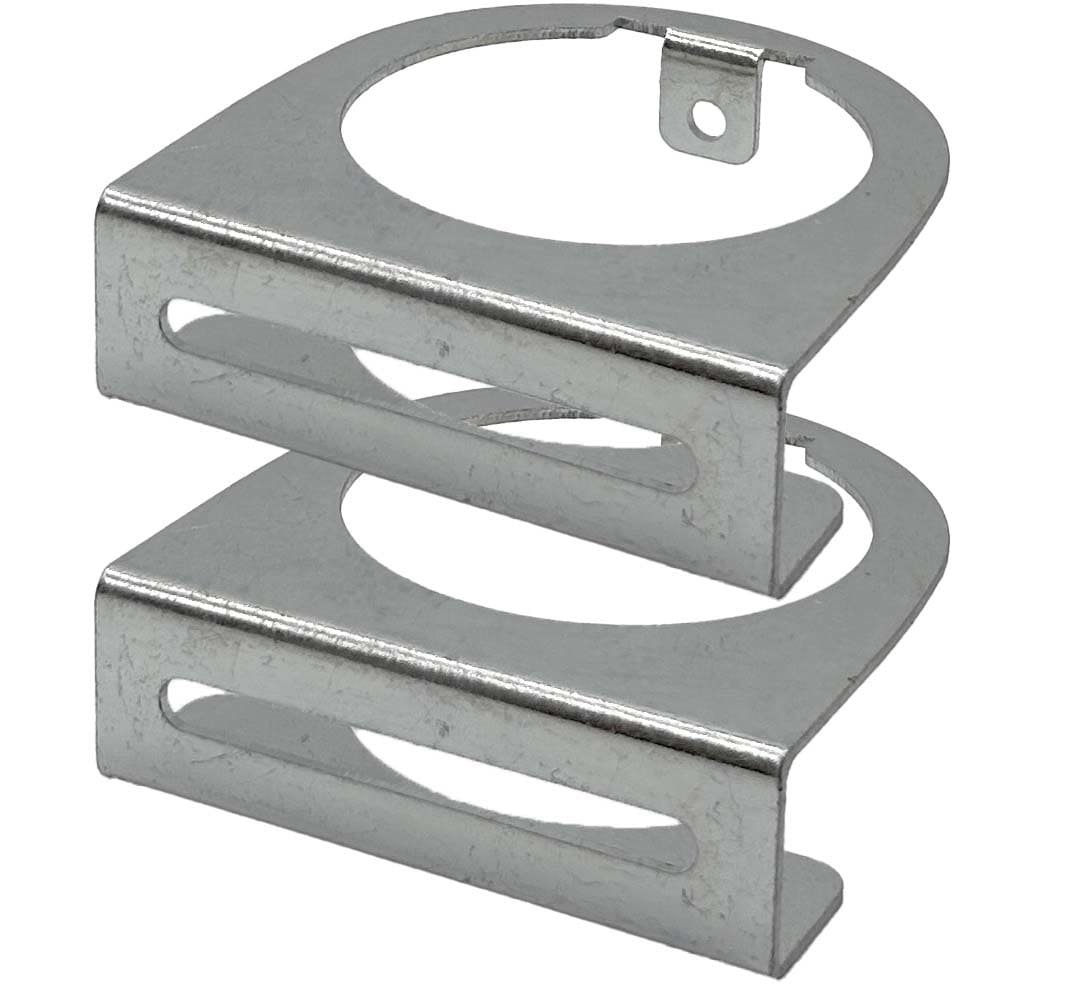 UNIERRE SRL UNIPERSO - URRAP0560FZ 2 STAFFE 80MM PALI D.60MM-ACCIAIO-ZINC.G