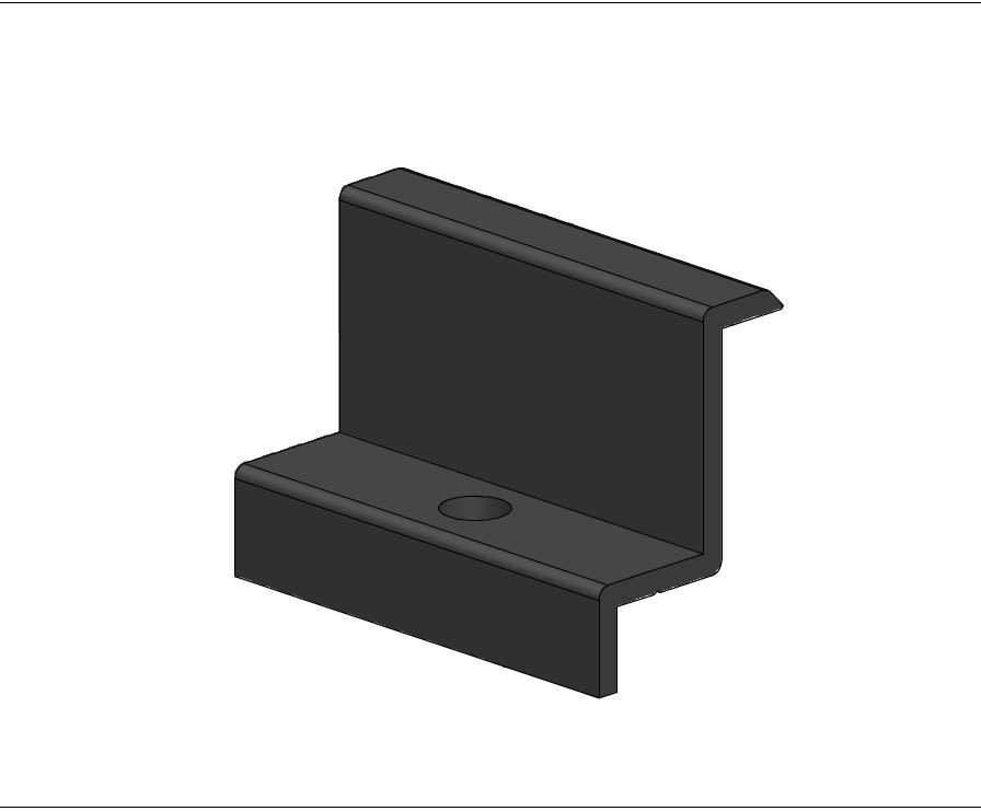 ALUSISTEMI - ALUATL021.8034-N MORSETTO FINALE FISS. PANNELLO - SENZA V