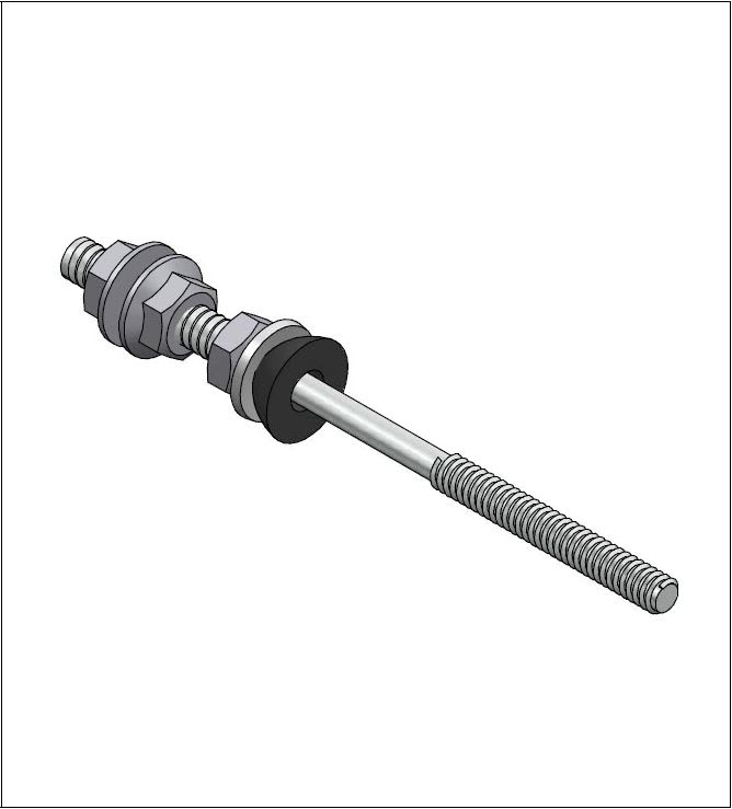 ALUSISTEMI - ALUATL082.A70.150 VITEAUTOFILETT.D/FILETTO(INOX),M8X150(