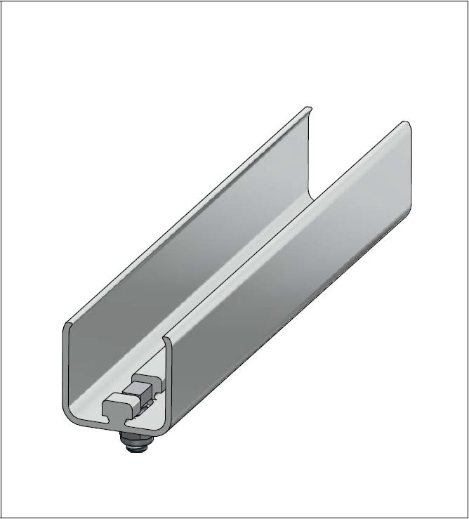 ALUSISTEMI - ALUATL104 GIUNTO A SCORRIMENTO LONGHERONE 40X40 -