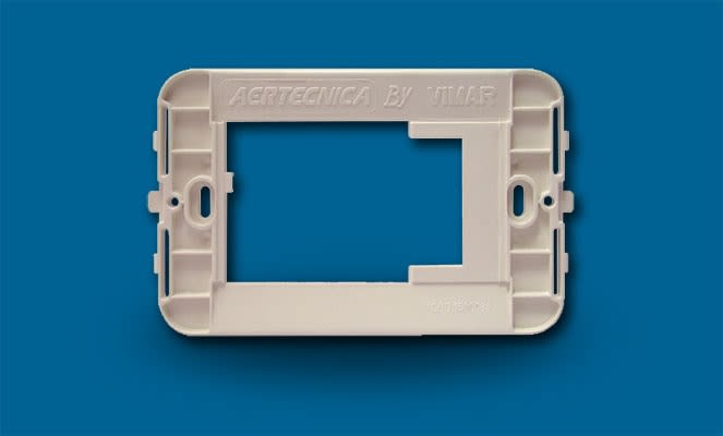 AERTECNICA SPA - ATNNA676 SUPPORTO ADATT. PLACCA VIMAR AVORIO