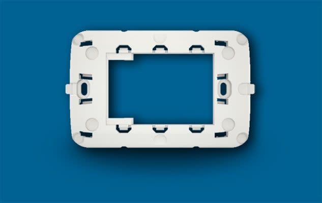 AERTECNICA SPA - ATNNA693 SUPPORTO ADATT. PLACCA VIMAR BIANCO