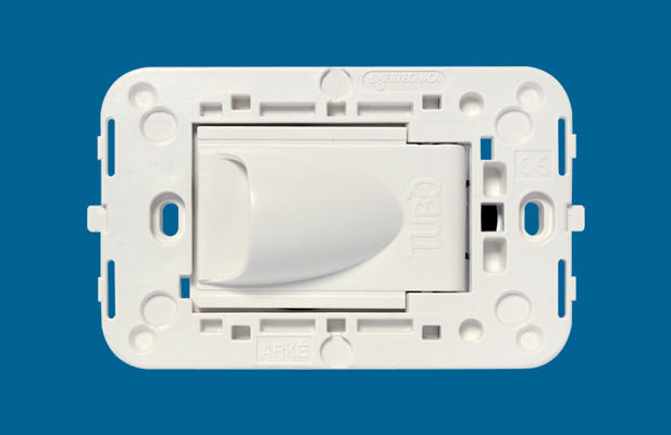 AERTECNICA SPA - ATNPA256 PRESA NEW AIR, VIMAR ARKE, BIANCO (PLACC