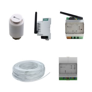 AIRZONE ITALIA SRL - AIZAZCE8PVALR8 Pack Airzone Flexa 25 VALR per radiatori