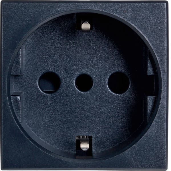 BOCCHIOTTI SPA - IBOB02872 PRS SCHUKO 2P+T 16A BK PRESA SCHUKO