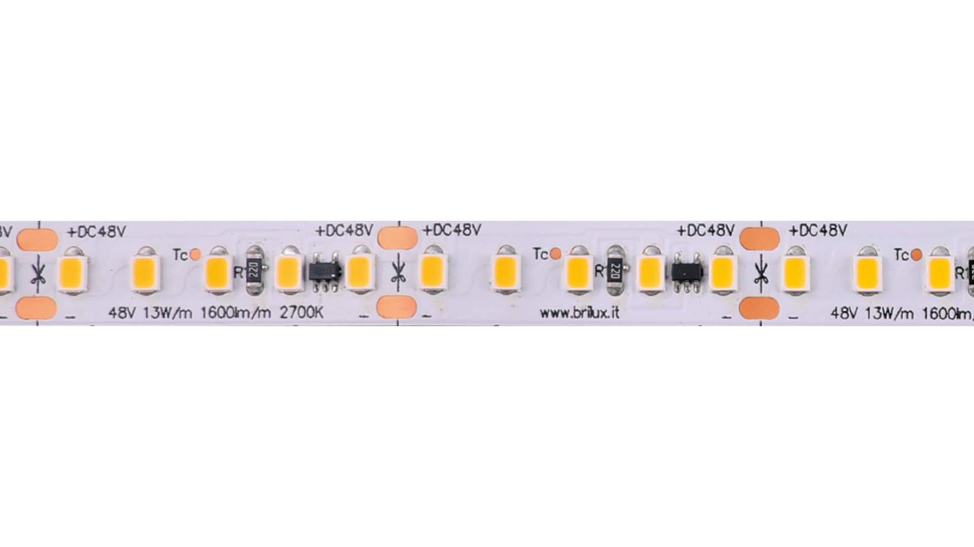 BRILUX SRL - BR1B18-HL1348830 FLEX LED HIGH LUMEN IP20 13W 140LED/M RA