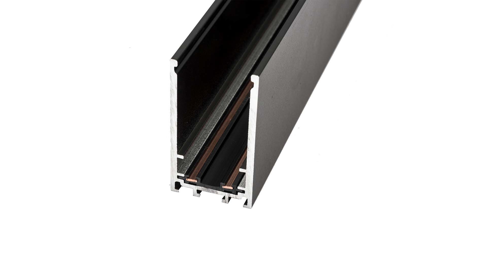 BRILUX SRL - BR1B500-TS0105 Track sporgente 1m nero