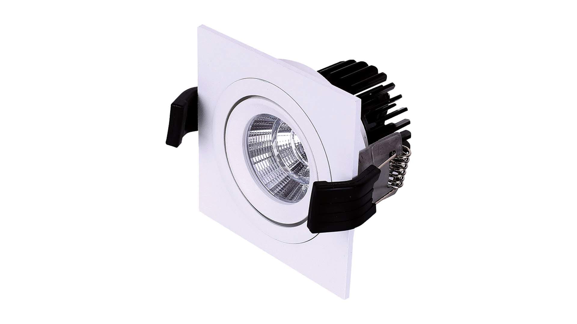 BRILUX SRL - BR1B502-Q17803 ANELLO ORIENTABILE QUADRATO 78X78MM BIAN