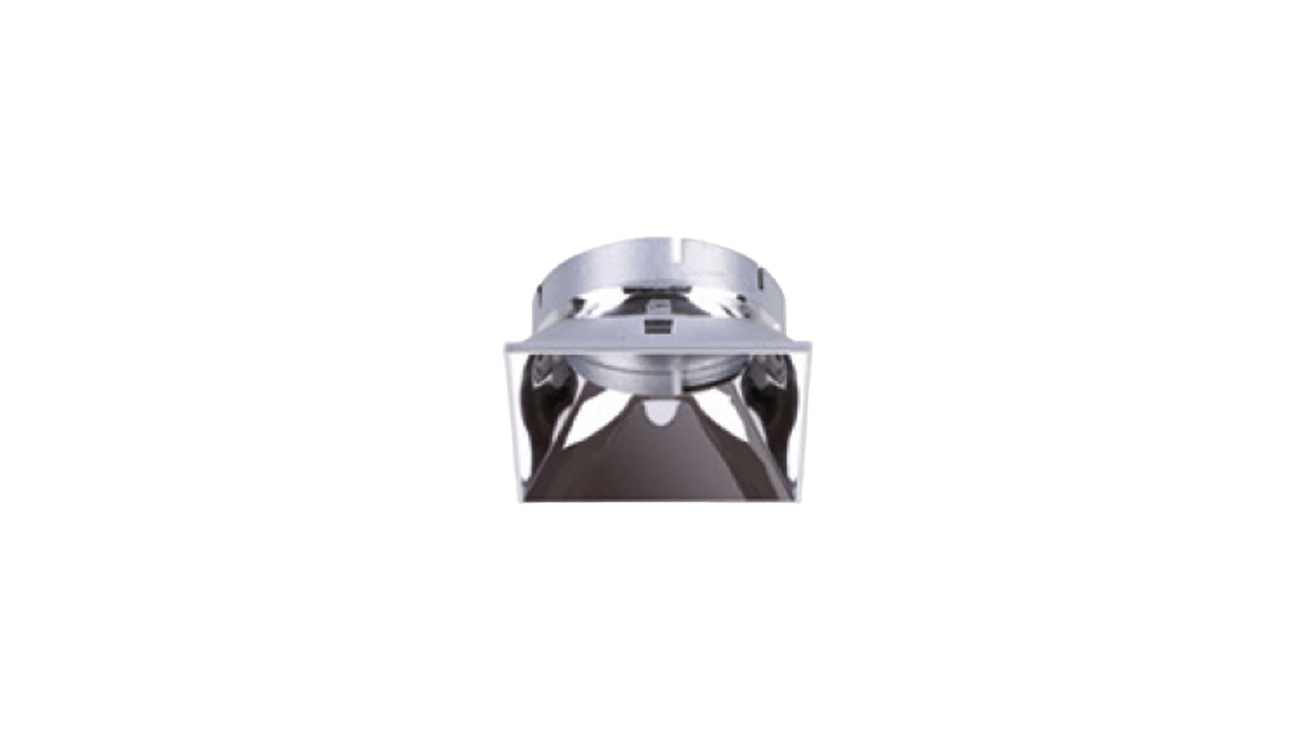 BRILUX SRL - BR1B5R-Q5802 RIFLETTORE QUADRATO CROMO